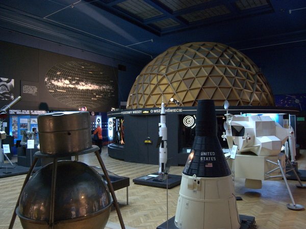 Warszawskie planetarium w Muzeum Techniki