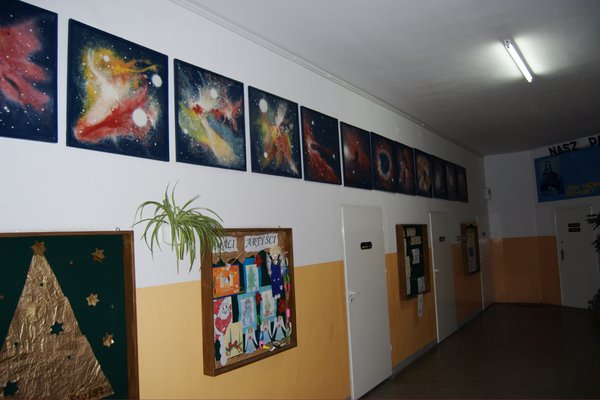Obrazy namalowane przez uczniów