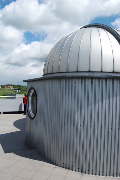 Obserwatorium astronomiczne na dachu Wydziału Matematyczno-Przyrodniczego UJK w Kielcach